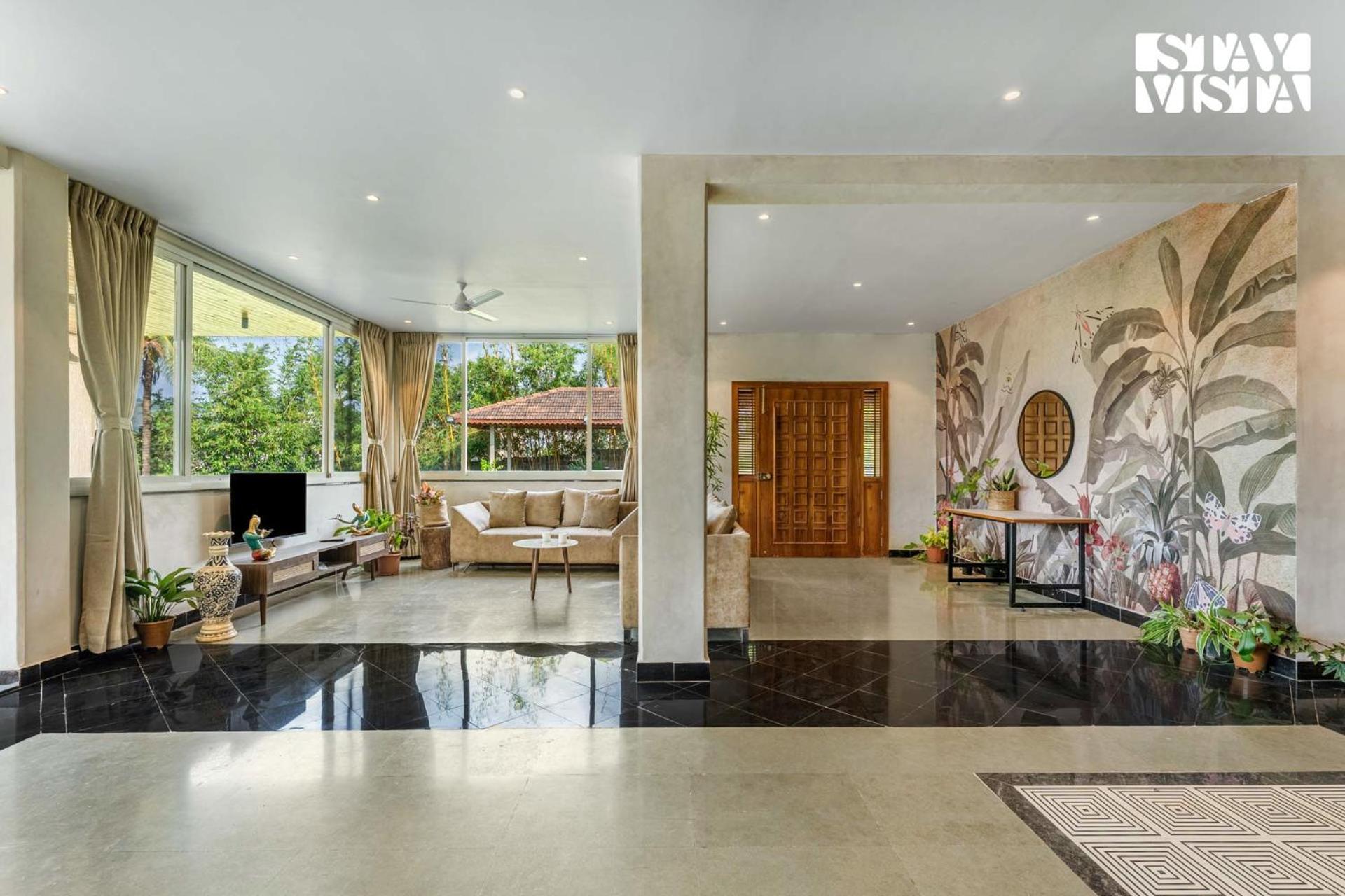 Stayvista At Countryside Meadows With Pool, Ac Pune Bagian luar foto